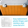 ​​Replacement Cooler Hinges for Coleman Camping Accessories and Ice Chest,