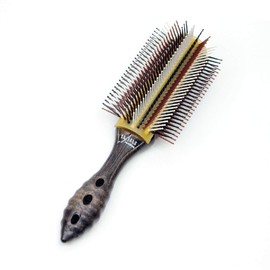 YSPARK YS-WD115 Wood Dragon Air Styler Straightening Brush, 11 Rows, Hair Brush, 1 Piece