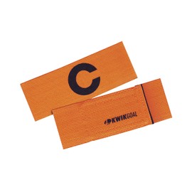 Kwik Goal Captain "C" Arm Band, Orange