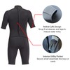 Ocealite Men's 3mm Shorty Wetsuit Neoprene Back Zip Diving Suit