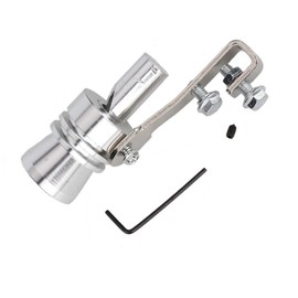 car Turbo Sound Simulator Whistle, Trumpet Type Universal car Whistle Exhaust Whistle Turbo Pipe Pressure Relief Blow Off Valve Simulator Whistle Sound Booster Engine Turbocharger Blow Off Valves(XL)