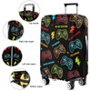Subvise Video Game Luggage Covers for Game Lover,Suitcase Cover Protector