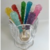 Classic Rock Candy Sticks, Sugar Rock Crystal Lollipops, Individually Wrapped