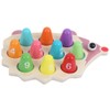 Children Wood Math Number Counting Matching Game Hedgehog Shaped Puzzle