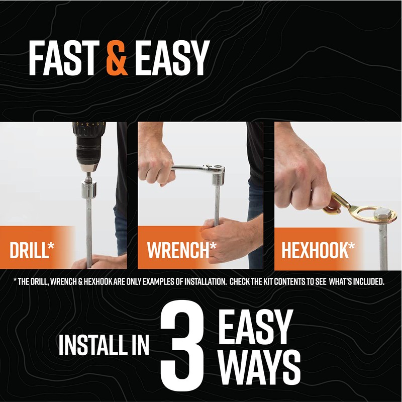 GroundGrabba Steel Masonry Drill Bit (24 Inch SDS Shank)