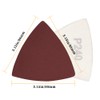 SPEEDWOX 30 Pcs Hook and Loop Triangle Sandpaper 240 Grit