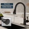 BWE Solid Brass Kitchen Faucet, Oil Rubbed Bronze Kitchen Sink