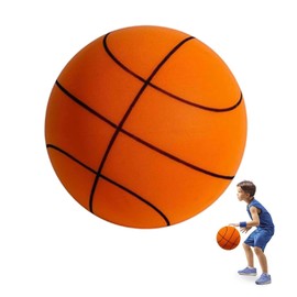 UPBRSNO Silent Basketball, 2025 Upgrade Silent Basketball Dribbling Indoor,Dribble Dream Silent Basketball, Foam Basketball Indoor Training Quiet Ball（8.3in）
