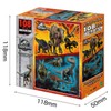 Epoch 108 Piece Jigsaw Puzzle Discover Jurassic World Dinosaurs (7.2
