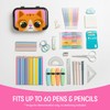 ZIPIT Recycled Plastic Pencil Case for Girls, Large Pencil Case