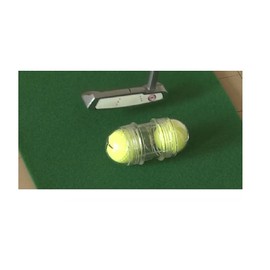 Putter Putting Master Practice Golf Progress Tool RoboGolf Company Raise Up for Face Impact (Yellow)