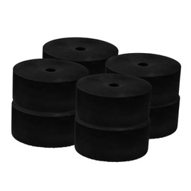 COHEALI 8Pcs Speaker Isolation Feet Pads Vibration Amplifier Cushion for Audio Equipment Diameter Height Durable Rubber Base for Stability and Performance