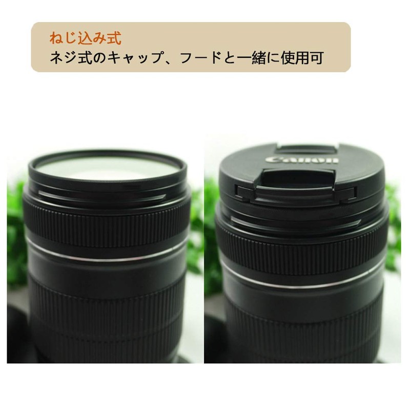 46mm Circular Polarizing Filter CPL Lens Filter, for Enhancing Contrast