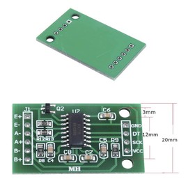 Geekstory 5pcs HX711 AD Weighing Module Load Cell Amplifier 24 Bits Precision Weight Sensors Converter Modules for Ar Duino Raspberry Pi