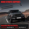 SHUNTALL Front Engine Hood Struts Lift Support Compatible with 2018-2024