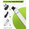 BIG TEETH Golf Stand Bag Leg Tether Strap Adjustable Length