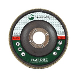 HARRI ABRASIVES Sanding Disc, Zirconium Flap Disc, Grinding Wheel 4-1/2" x 7/8" 80 Grit - T29 (Pack of 50)