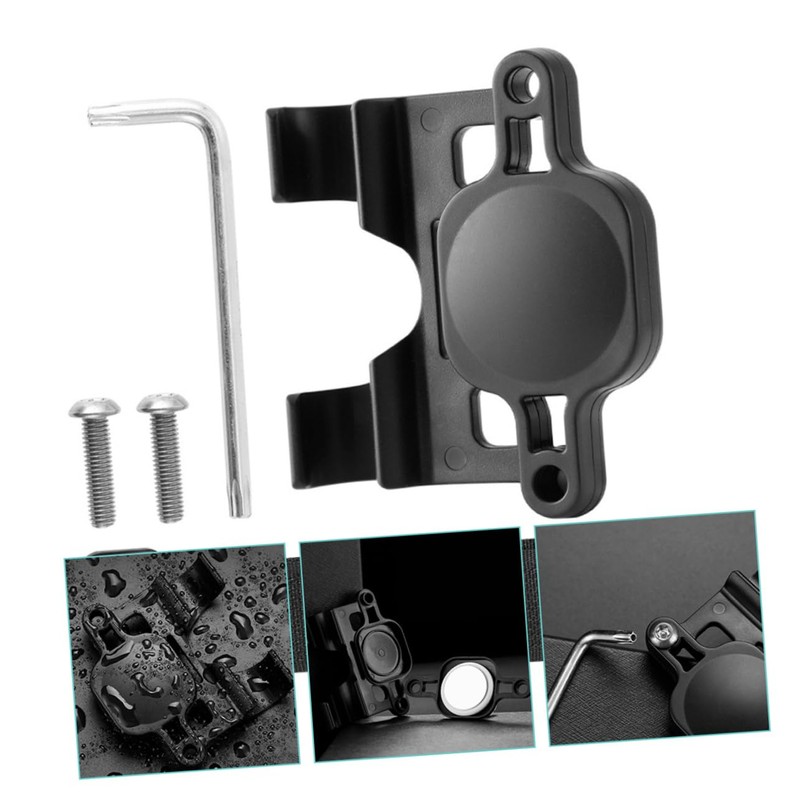 WHAMVOX 1set Bike Supplies Frame Bracket Locator Protective Cover Scratch-resistant
