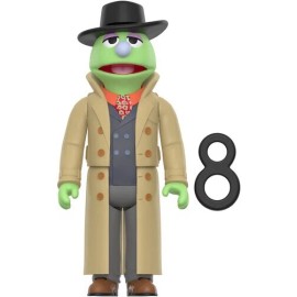 Super7 UNPUNCHED Sesame Street Wave 2 Super7 ReAction Figure ( IN HAND USA ) - Lefty the Salesman