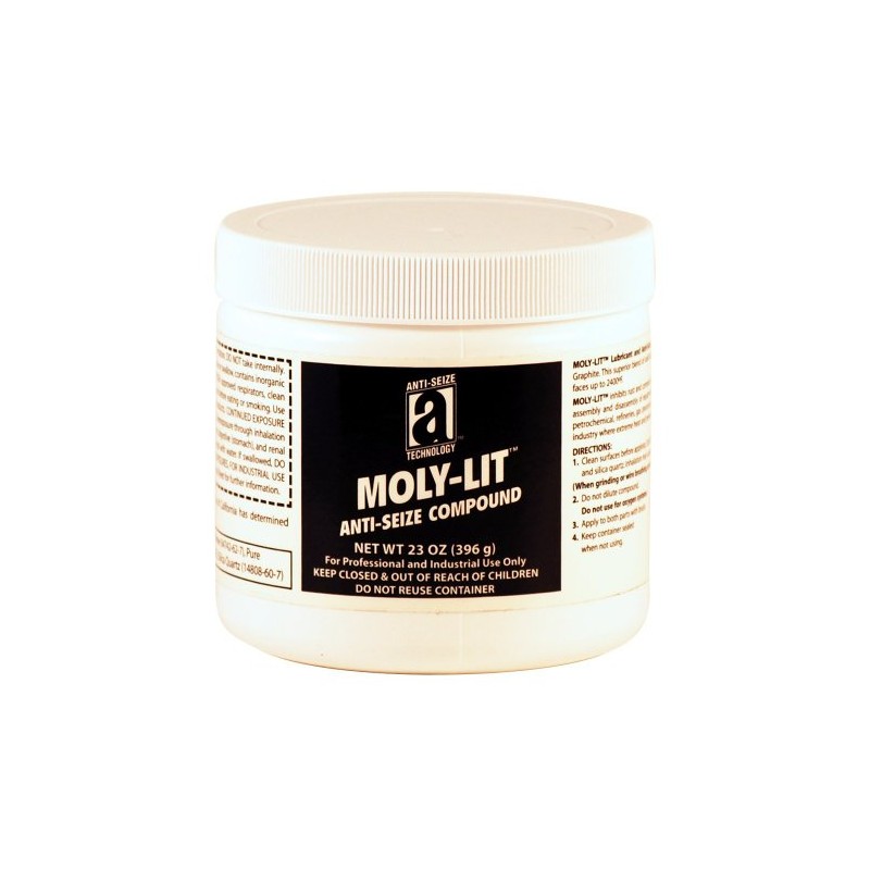 MOLY-LIT 12016 Molydbenum Disulfide and Graphite Anti-Seize Compound, 23 oz.,