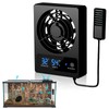 Silkwish Reptile Cooling Fan, Reptile Ventilation Fan, Intelligent Fan Reptile