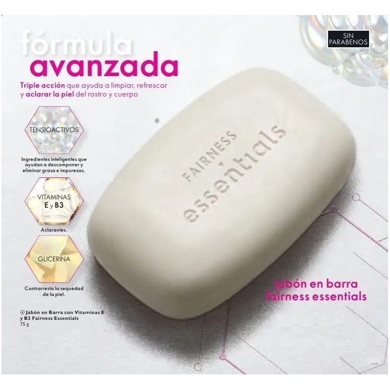 Set Crema Facial Aclarante/vitamina E Y B3 + Jabón Oriflame