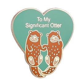 Gudeke To My Significant Otter Hard Enamel Pin Badge