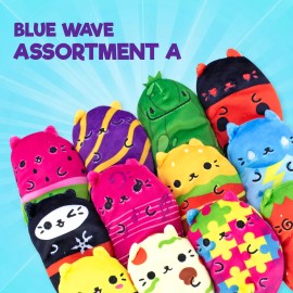 Cepia Cats vs Pickles 12pk Mystery Bags Blue Wave A Plushies for Advent Calendars