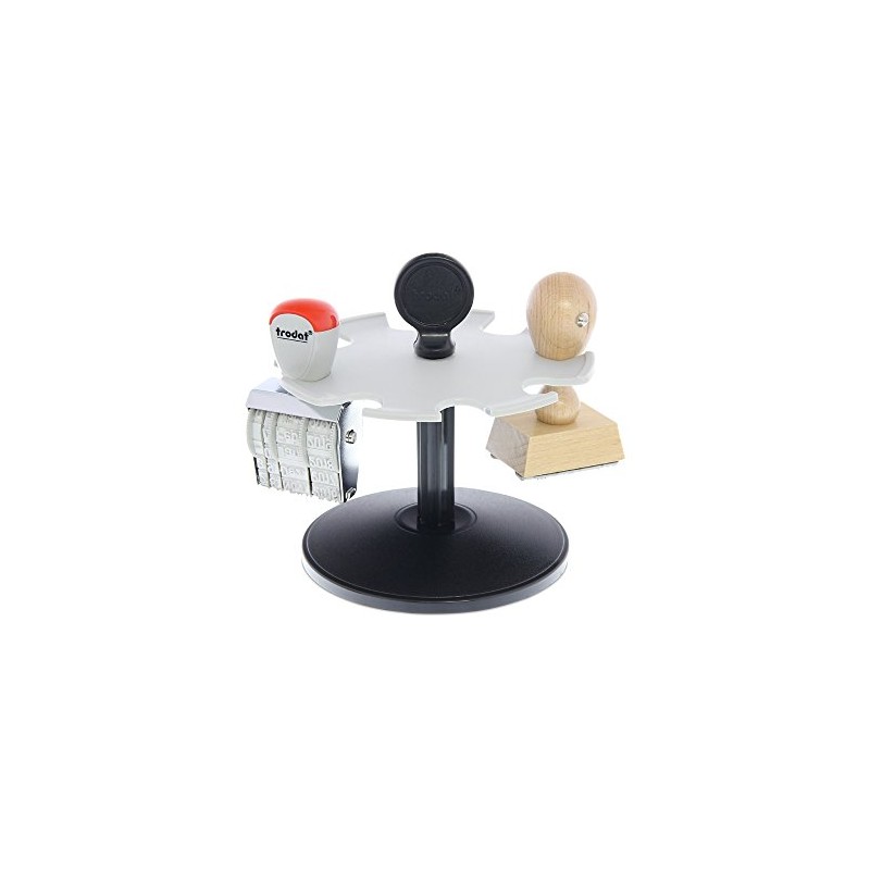Trodat 3008 Rotatable Stamp Holder for 8 Stamps Made of