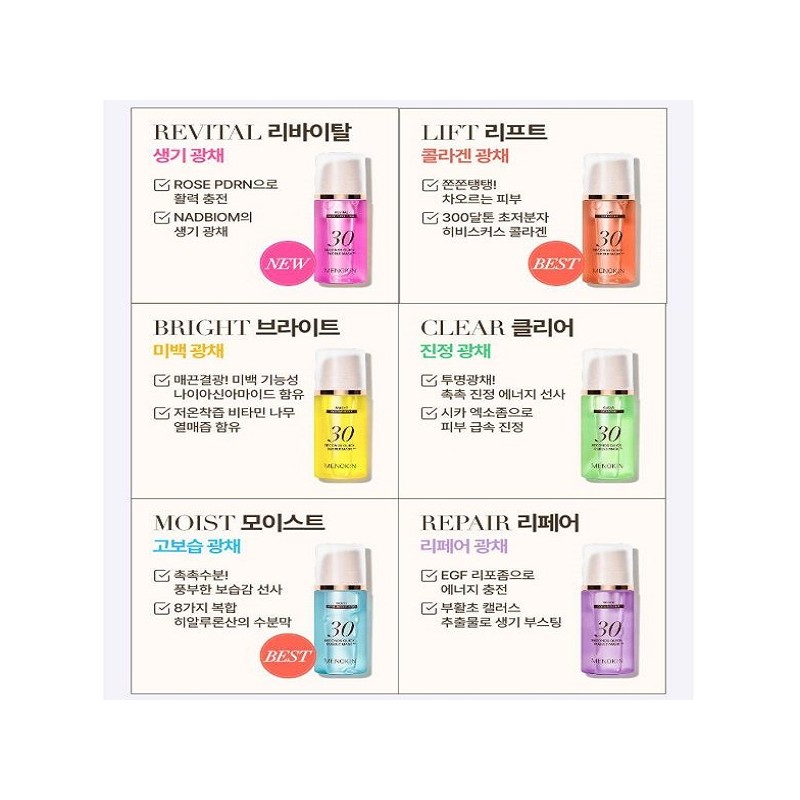 Menokin Menoquin 30 Second Quick Bubble Mask 95ml NEW Revital