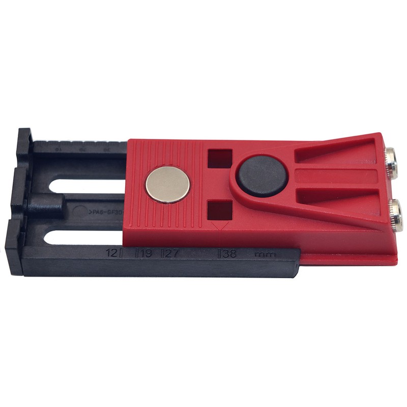 Woodworking Punch Positioner 9.5mm Adjustable Drill Locator 15° Working Angle