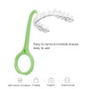 Angzhili 5 Pcs Clear Aligner Removal Tool for Invisalign Braces,Aligner