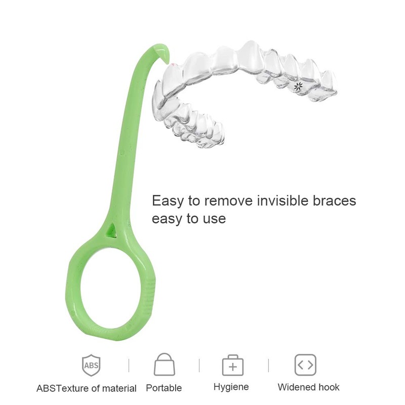 Angzhili 5 Pcs Clear Aligner Removal Tool for Invisalign Braces,Aligner