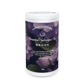 Sangrime Domestic Fermented Hydrangea Tea 20 Tea Bag Tin Case / 산그리메 국내산 발효수국차 20티백 틴케이스
