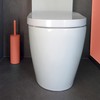 Spirella Moyen Akira Toilet Brush with Hygienic Container Terracotta Red
