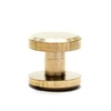 SILMEN Quality Flat Head/Concave Head Solid Brass Chicago Screw Rivets
