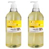 Kirokos Natural Water Lemon Tox Cleansing Water, 1kg, 2 pieces / 키로코스 내추럴 수 레몬 톡스 클렌징 워터, 1kg, 2개