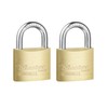Master Lock Solid Brass Body 40mm Wide Economy Padlock with