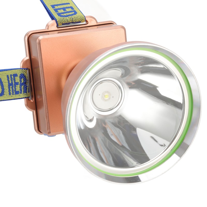 LED Torch Headlamp High Light Beam USB Charging 4800MAH Miner