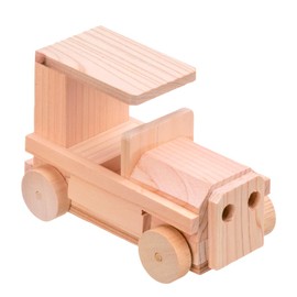 Heiwa Kogyo MOCCO Wooden Craft Kit for Automobiles, Wooden Toys, Crafts, Glue, For Ages 6 and Up