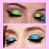 2 Pairs Lazy Eye Shadow Eyelash Patch,Eyeshadow and lash Sticker,