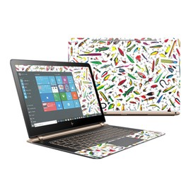MightySkins Skin Compatible with HP Spectre 13" (2016) – Bright Lures | Protective, Durable, and Unique Vinyl Decal wrap Cover | Easy to Apply, Remove, and Change Styles | Made in The USA