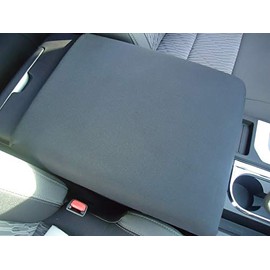 Car Console Covers Plus Designed for Nissan NV 2500 3500 Passenger & Cargo Van 2013-2023 Neoprene Auto Armrest Center Console Cover Protector Handmade in USA Gray