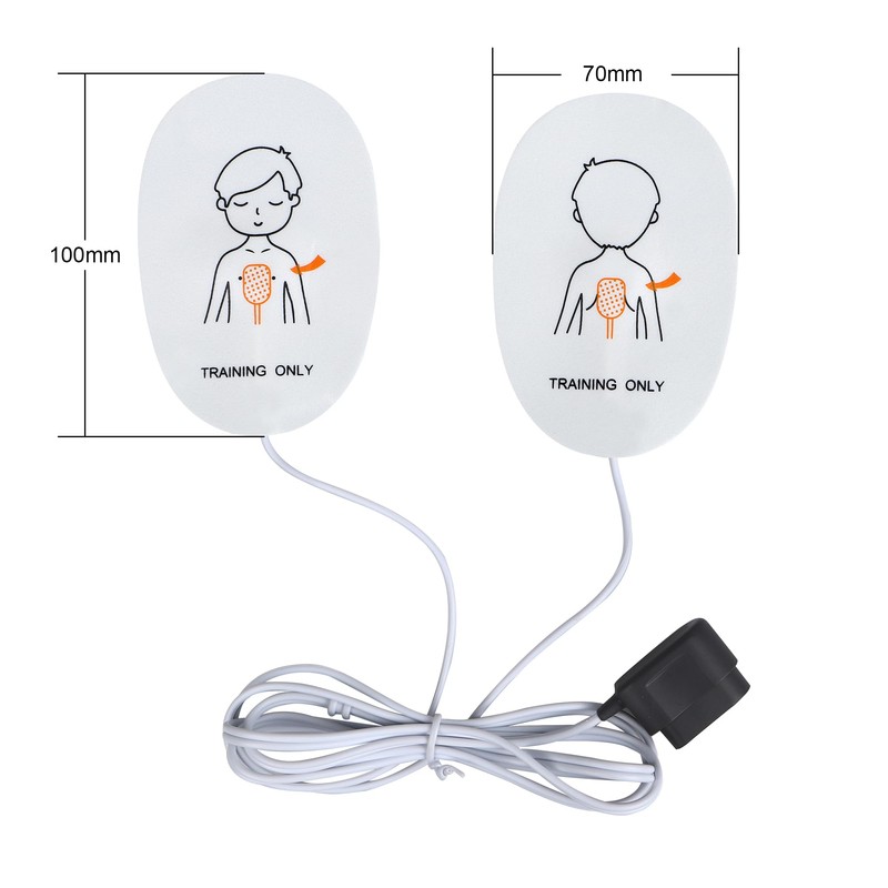 XFT-120G AED Training Electrode Pads, Child Size, 1 Pack Replacement