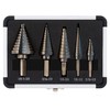 ZELCAN Step Drill Bits, HSS 5PCS Titanium Step Drill Bit