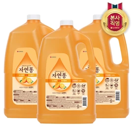 Jayeonpong [LG] Jayeonpong Orange 3.04L x 3 / 자연퐁 [엘지]자연퐁 오렌지 3.04L x 3개