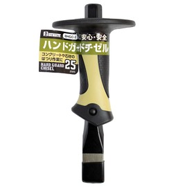 Bigman BHGC-2 Hand Guard Chisel Flat Blade 1.0 inches (25 mm)