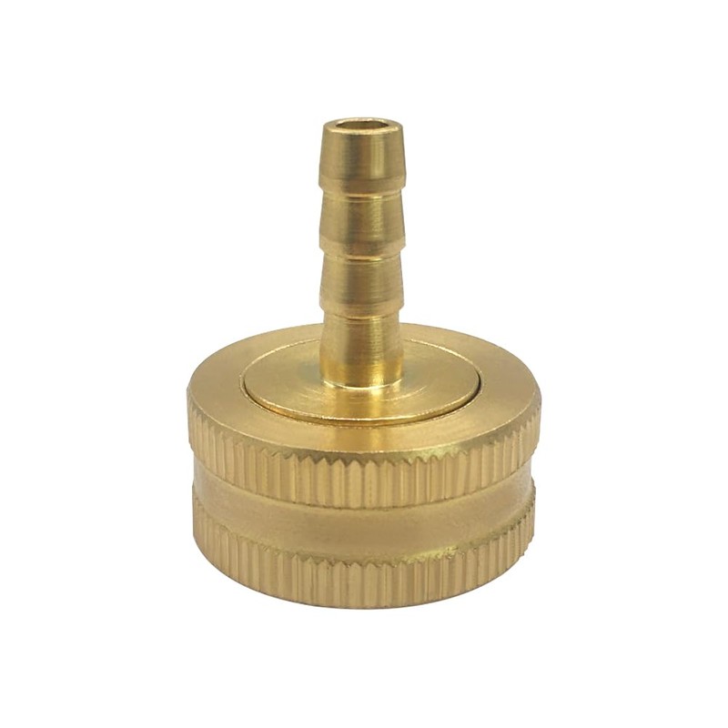 Hooshing 2PCS Garden Hose Connector 1/4" Barb x 3/4" GHT