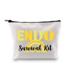 PYOUL Endometriosis Gift ENDO Survival Kit Makeup Bag Endometriosis Warrior
