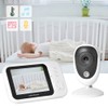 3.5in TFT Wireless Digital Baby Monitor IR Night Vision Intercom